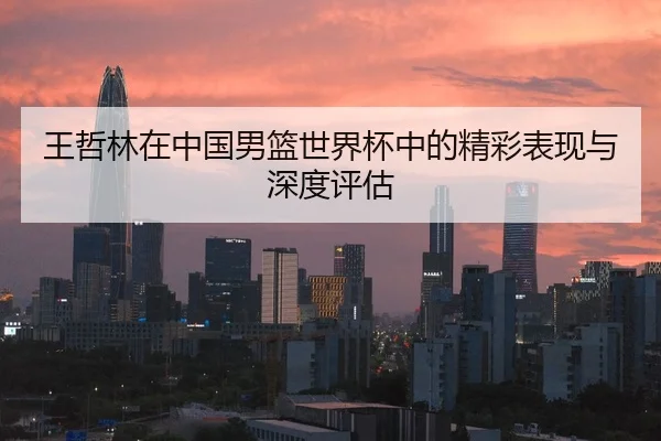 王哲林在中国男篮世界杯中的精彩表现与深度评估